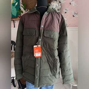 BASS OUTDOOR Men's medium Colorblocked Padded
Jacket